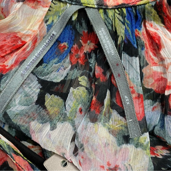 Anthropologie The Marais Printed Chiffon Maxi Dress - Picture 9 of 11